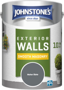 Johnstones Exterior Walls Smooth Masonry in Moher Slate