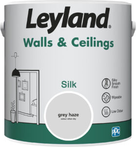 Leyland Retail Walls Ceilings Silk Grey Haze 2.5L